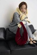 Round Hobo Shoulder Bag