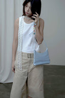 Satin Mini Shoulder Bag