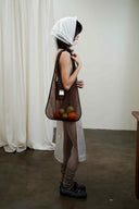 Mesh Hobo Shoulder Bag
