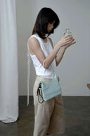 Satin Mini Shoulder Bag