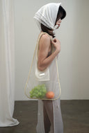 Mesh Hobo Shoulder Bag