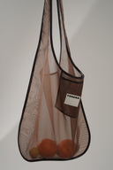 Mesh Hobo Shoulder Bag