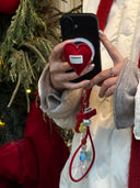 Velvet Heart Phone Holder