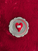 Velvet Heart Phone Holder