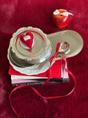 Velvet Heart Phone Holder