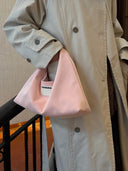 (Petal Pink)Classic Hobo Bag - TENERA Velvet Collection - TENERA
