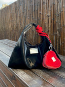 (Black Velvet)Classic Hobo Bag - TENERA Velvet Collection - TENERA