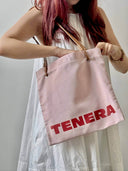 (Pink)Canvas Tote-TENERA City Resort Collection - TENERA