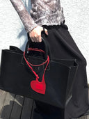 Velvet Heart Card Case-TENERA Accessories Collection - TENERA