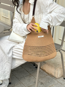 Crochet Hobo Bag