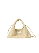 Handwoven Classic Suede Hobo Bag